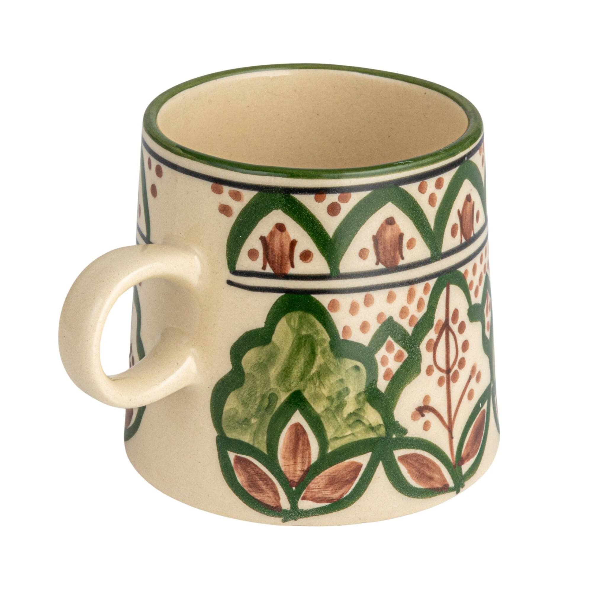 Hello Honey® 3.75" Round Botanical Bliss Stoneware Mug